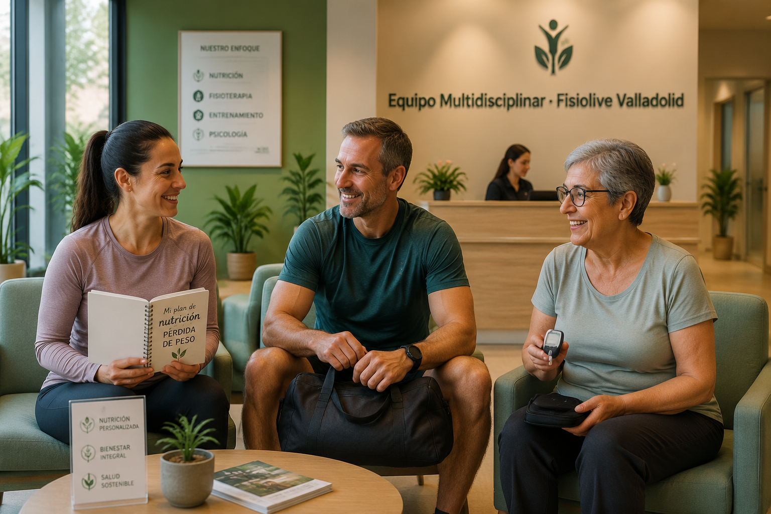 Cuánto dura una consulta de nutrición en Fisiolive Valladolid