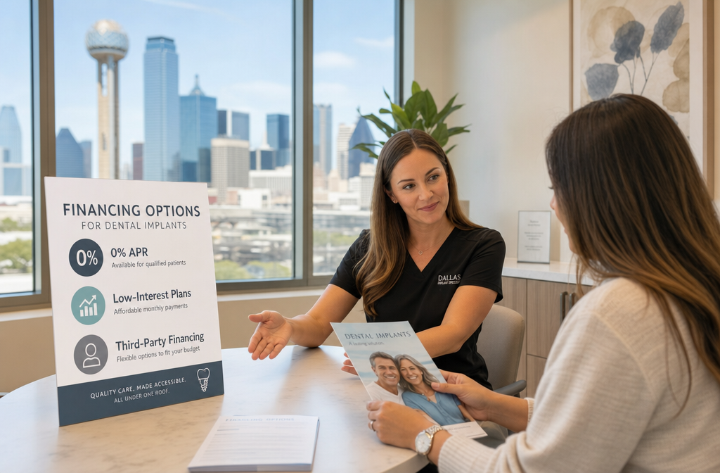 Financing Dental Implants in Dallas: Options Under One Roof
