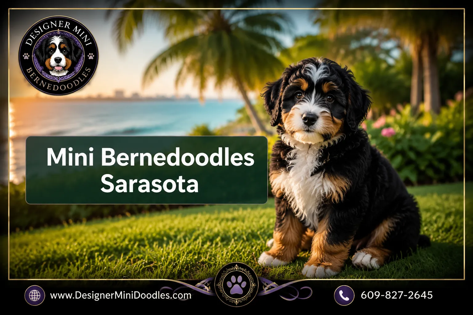 mini bernedoodles Sarasota