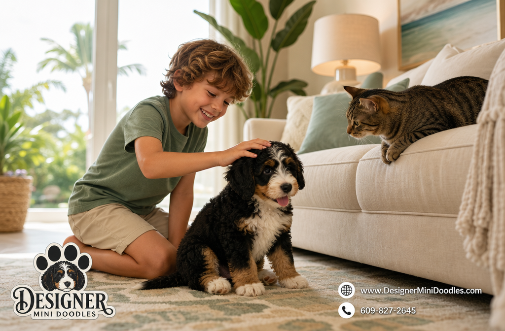 Why Designer Doodles Is the Best Mini Bernedoodle Breeder for Naples Buyers