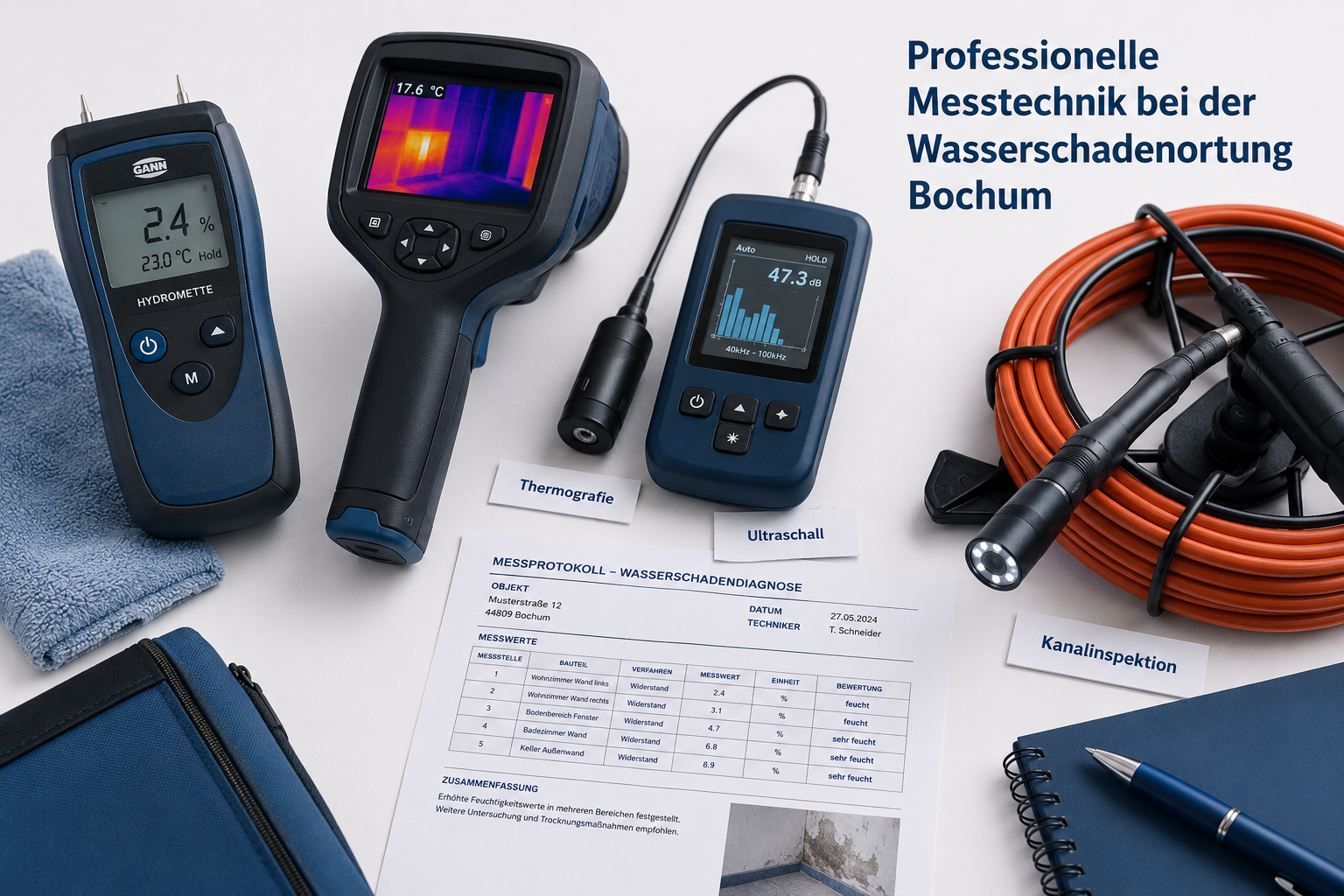 Wasserschadenortung selber machen oder Profi beauftragen?