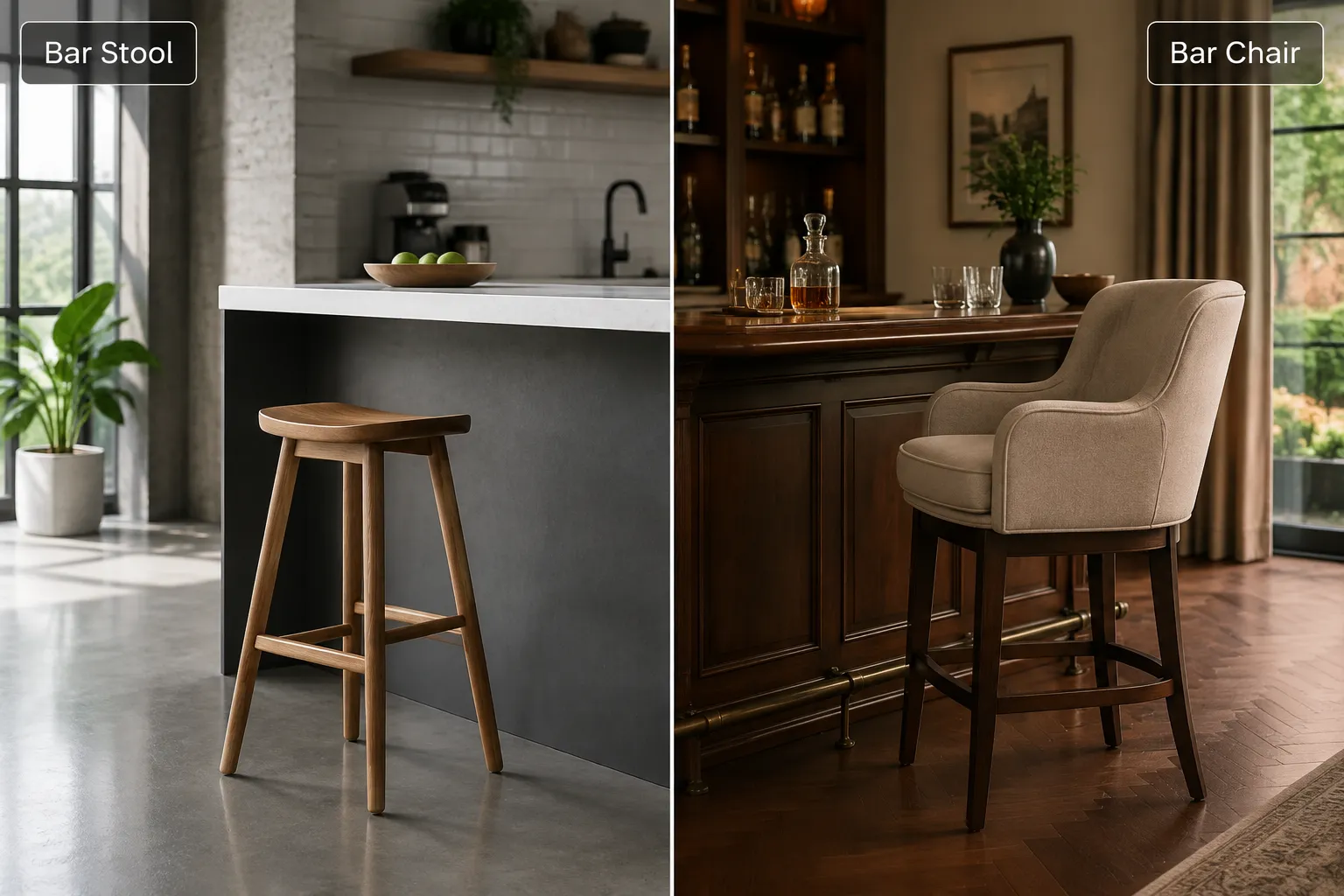 Bar Chairs: Enhanced Support and Presence