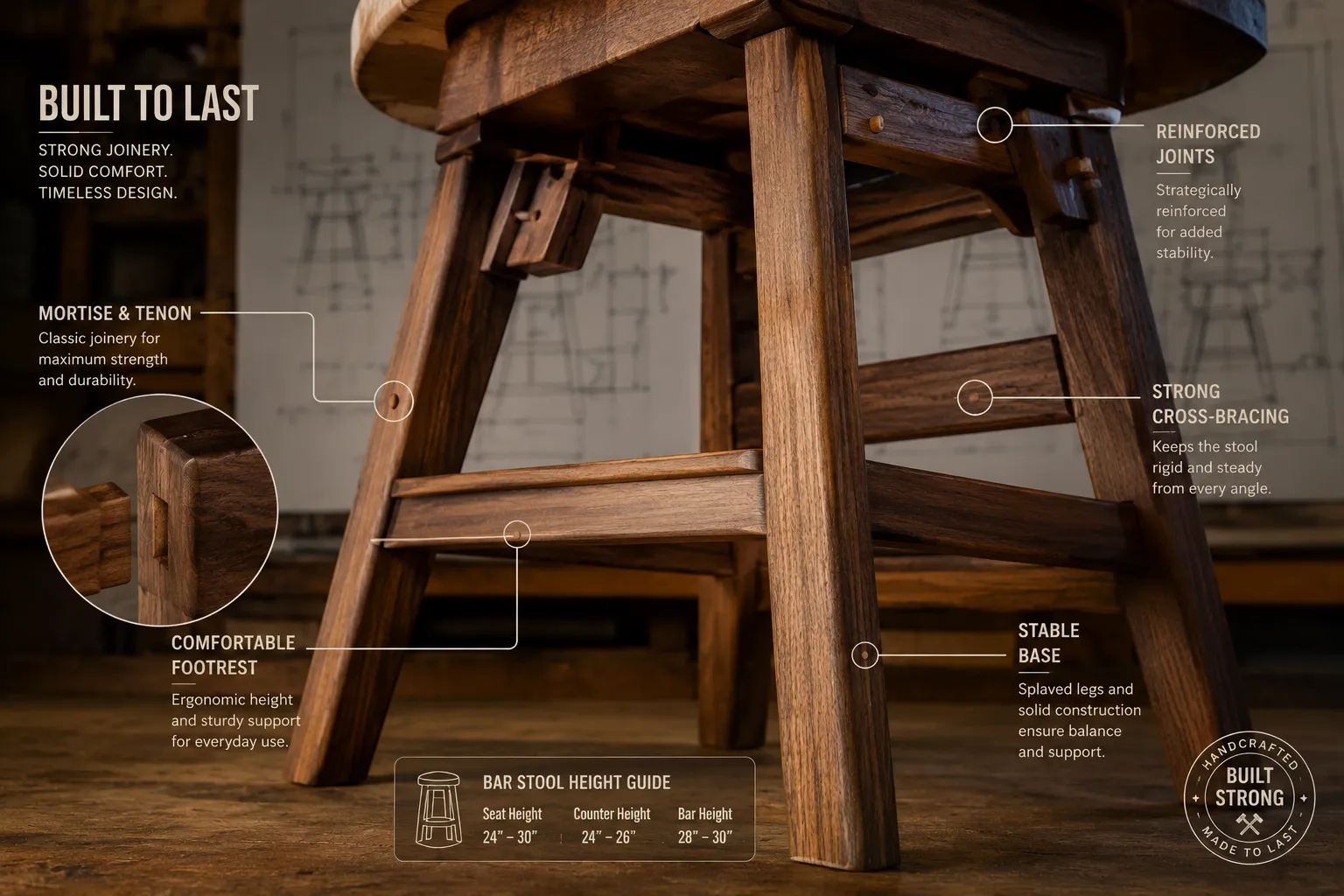 Bar Chair Construction