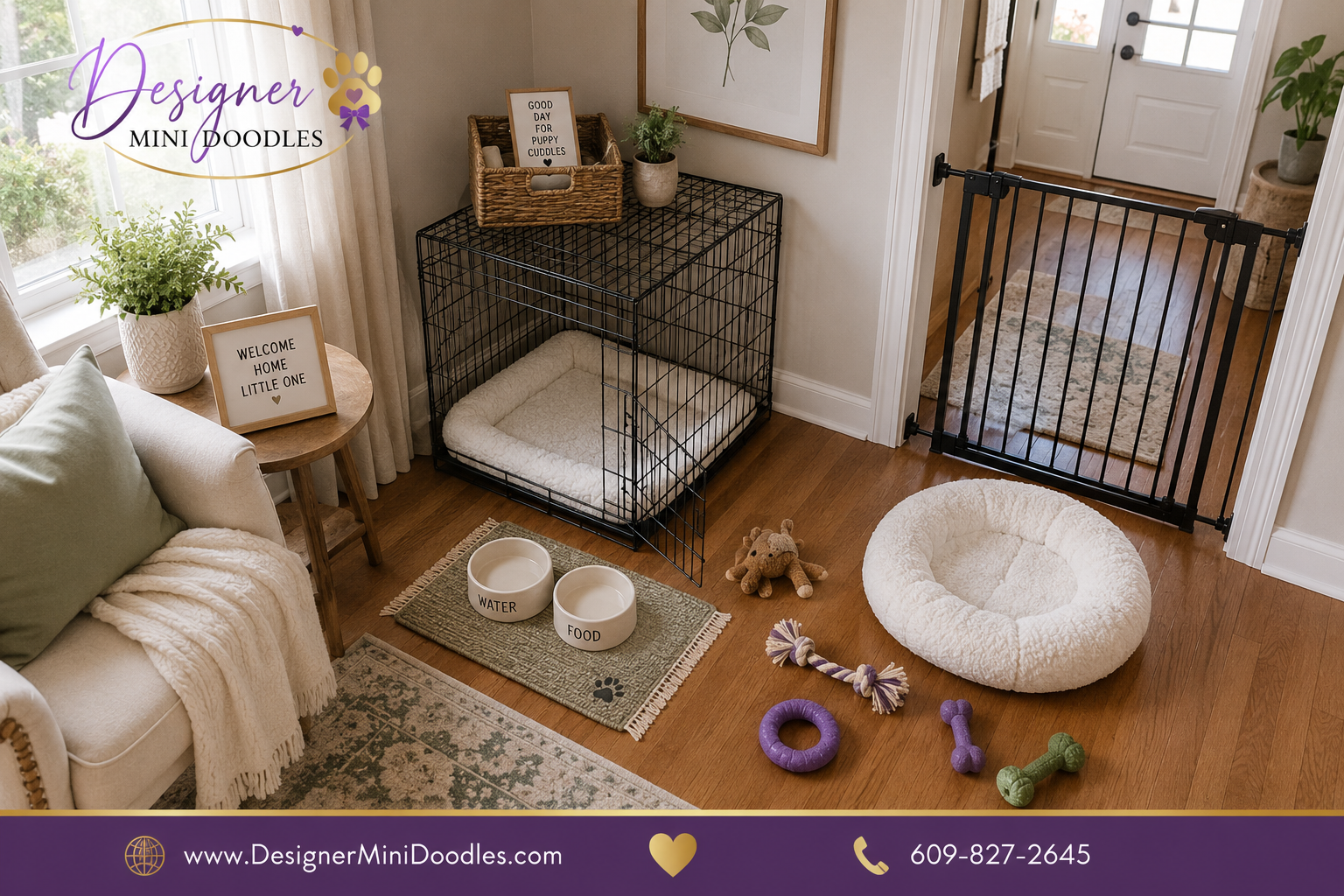 How to Prepare Your Home for a Mini Bernedoodle Puppy