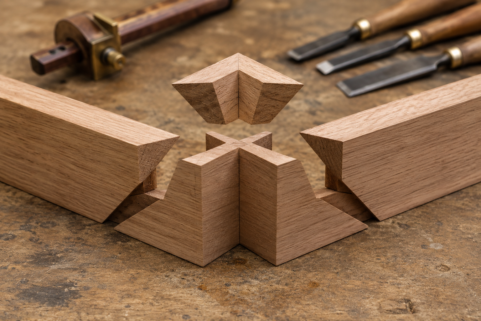 Compound Angle Cuts and Bird's Mouth Joints