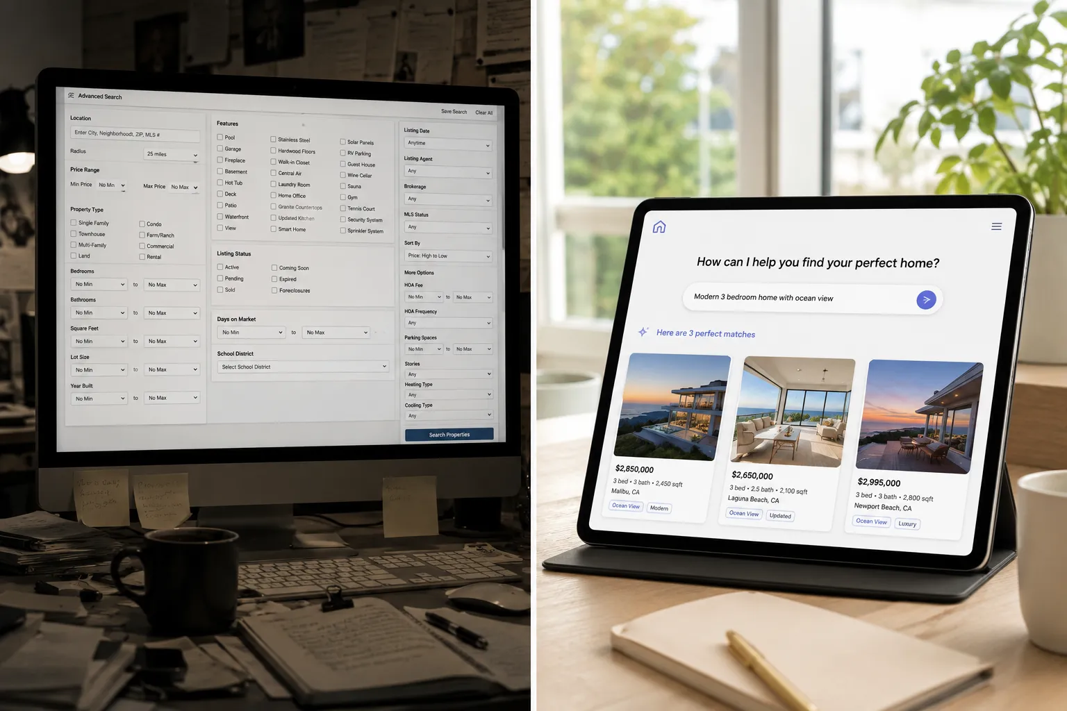 How Do AI Home Search Tools Work Compared to Traditional Saved Filters?