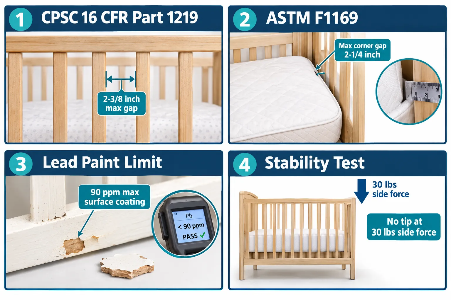 CPSC Regulations for Homemade Baby Furniture