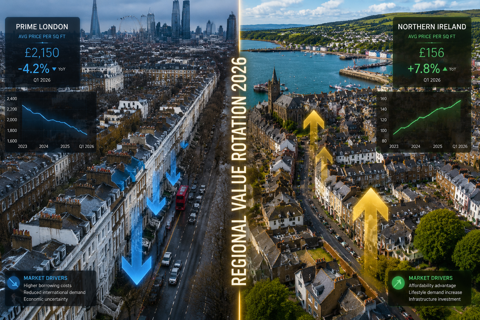 Investor Strategy: Capitalizing on Price Growth Divergence Between Scotland, Northern Ireland, and Southern England in 2026