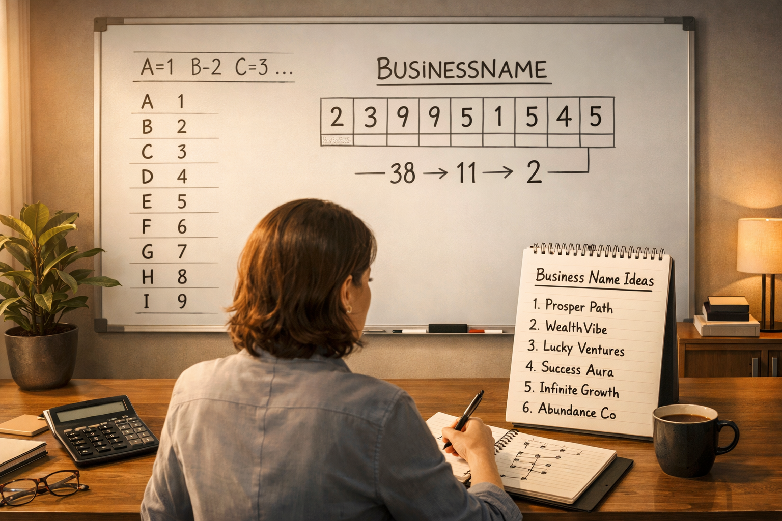 choose a business name with numerology power
