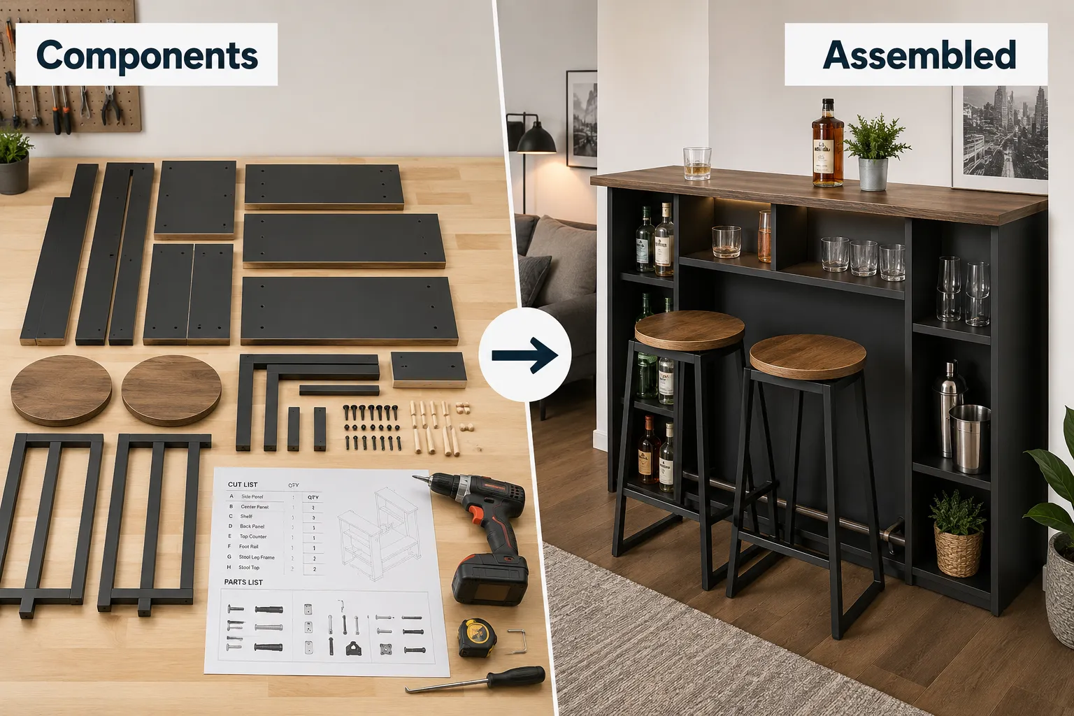 Understanding Modular Design for Compact Bar Solutions