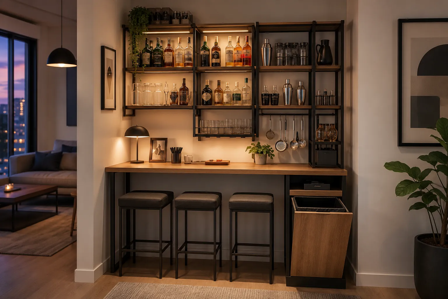 Crafting Space-Saving Stools and Integration Strategies