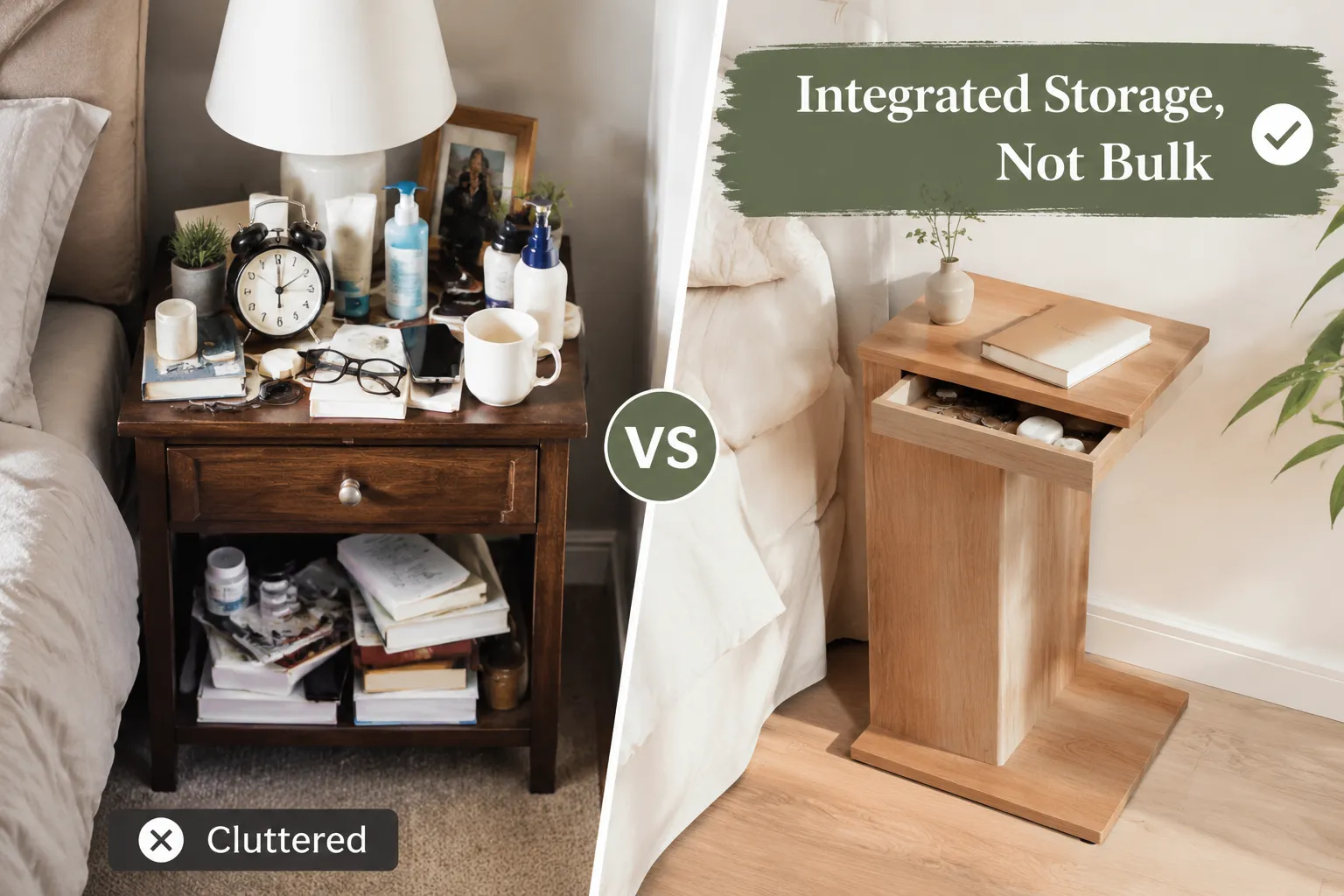 The Appeal of Concealed Storage in Night Side Tables