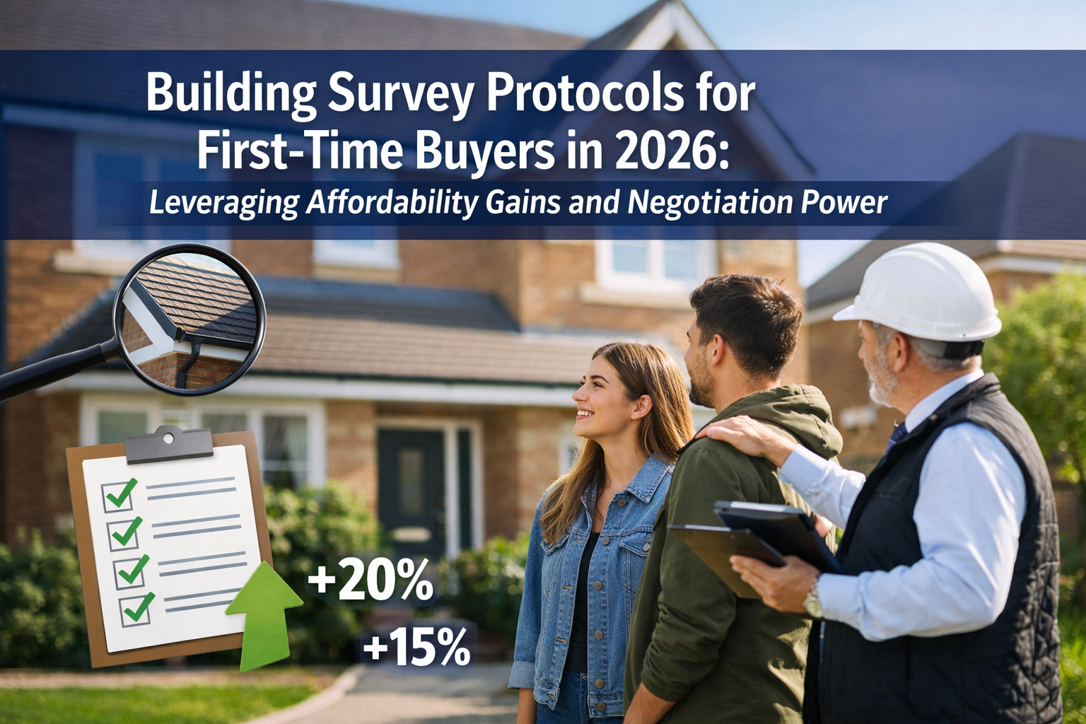Professional () hero image featuring 'Building Survey Protocols for First-Time Buyers in 2026: Leveraging Affordability