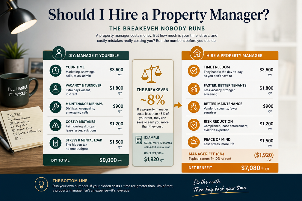 Property Manager vs. Self-Managing: Pros and Cons