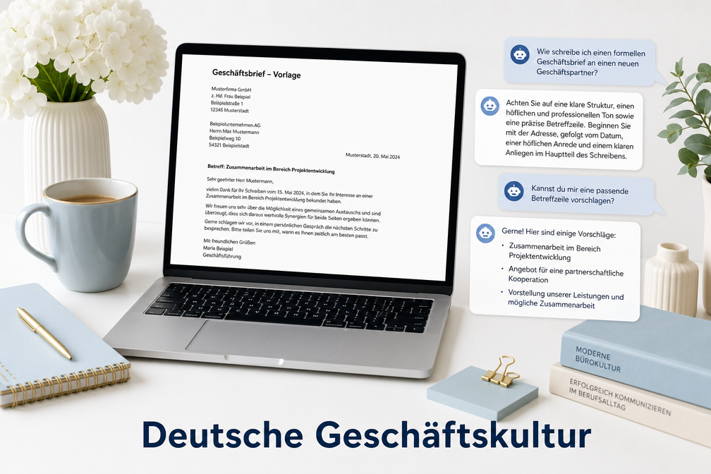 Welche KI-Tools funktionieren am besten für die deutsche Geschäfts-E-Mail-Etikette