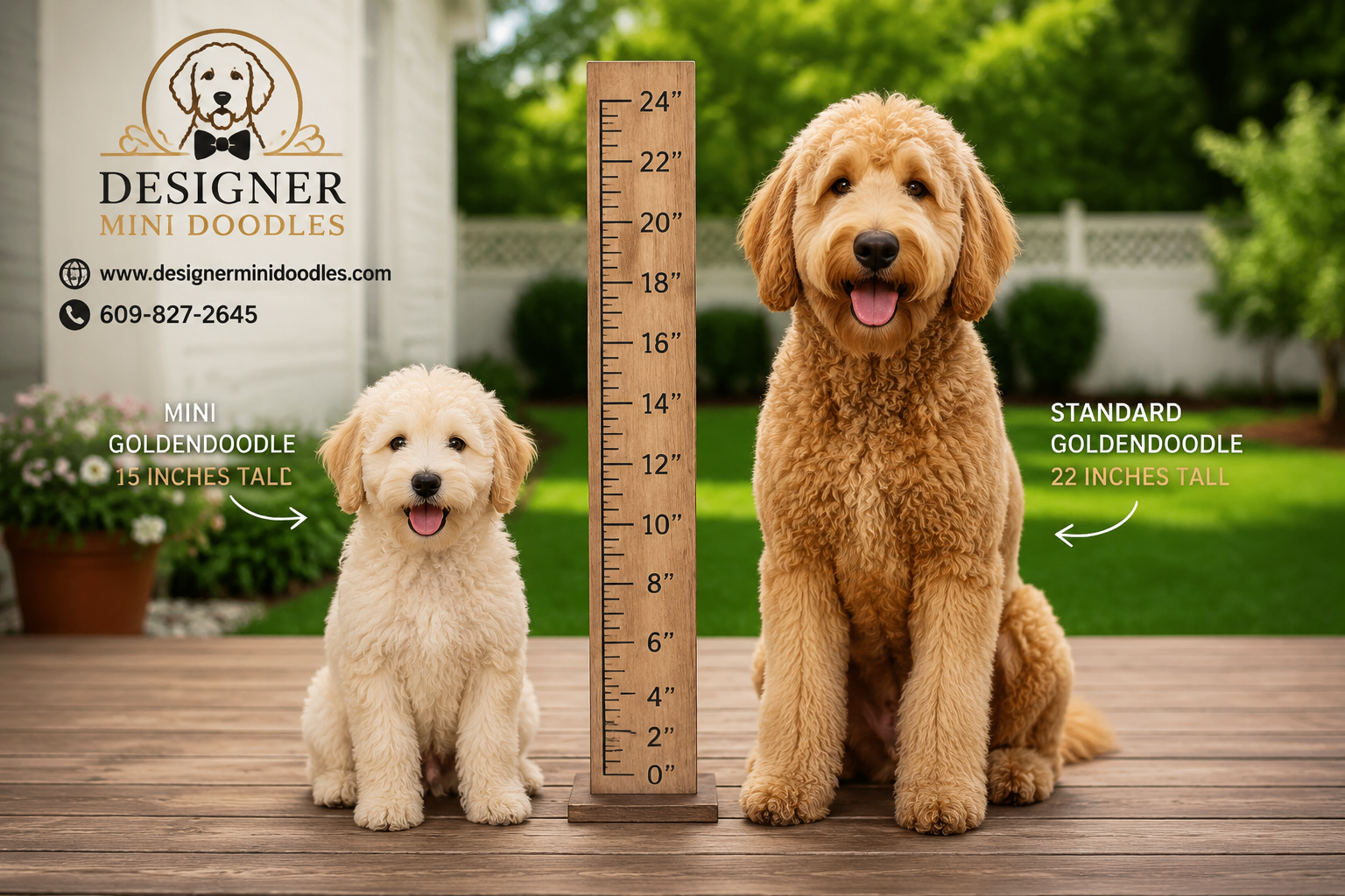 Mini Goldendoodle vs. Standard Goldendoodle: What Are the Differences?