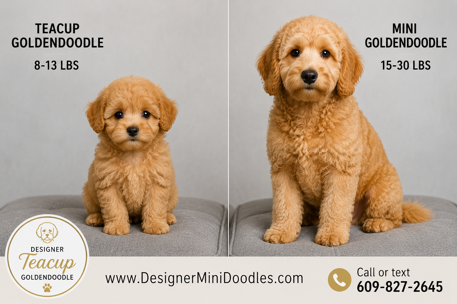 Difference Between Teacup and Mini Goldendoodle