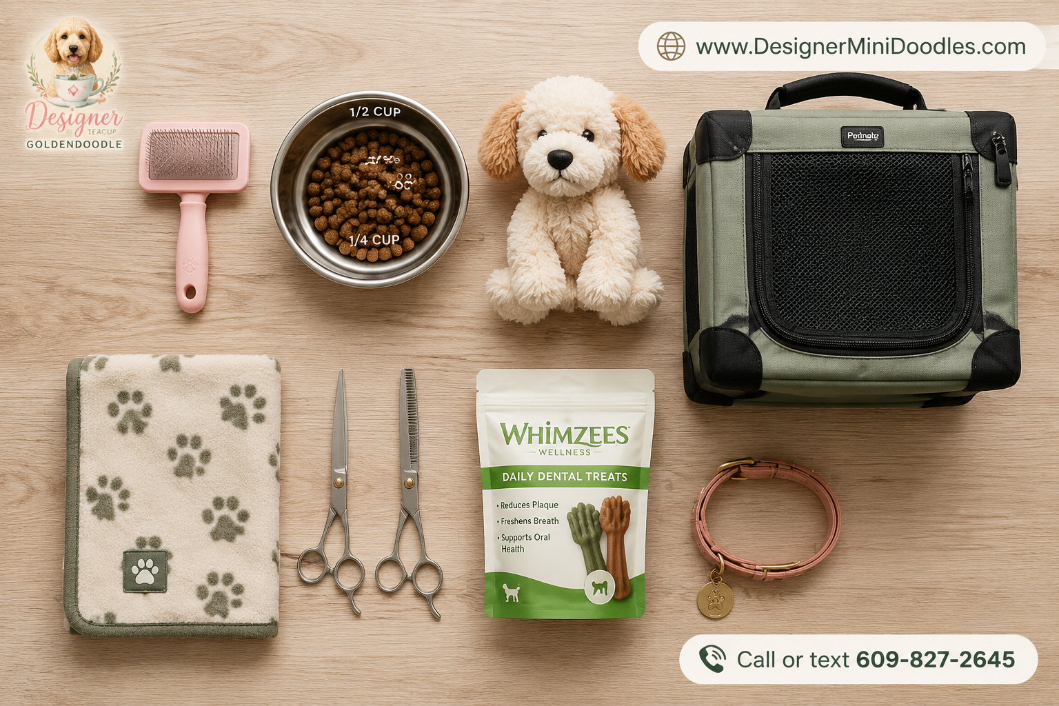 Maintenance and Grooming for Tiny Goldendoodles