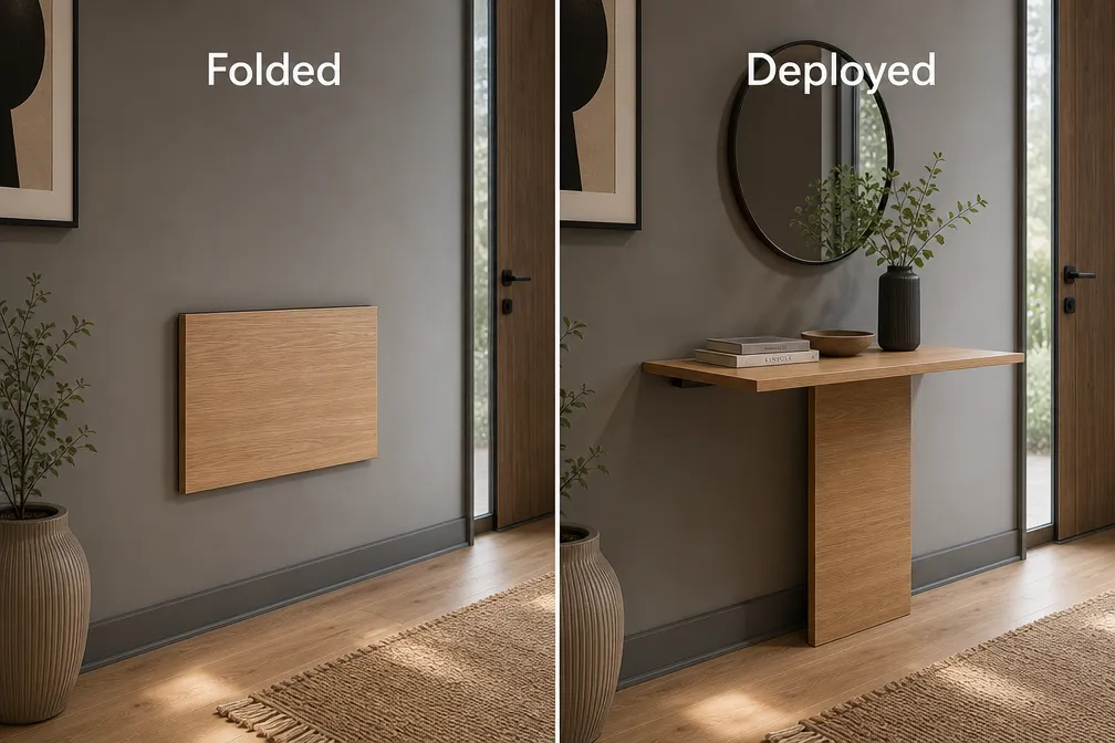 Understanding the Need: Why a DIY Folding Console Table for Small Entryways?