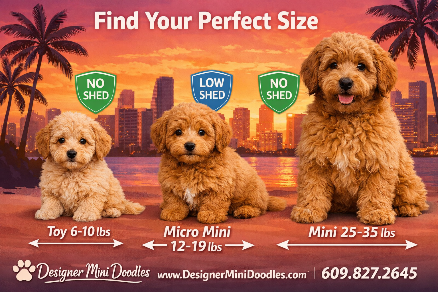 Mini Goldendoodle breeders Miami