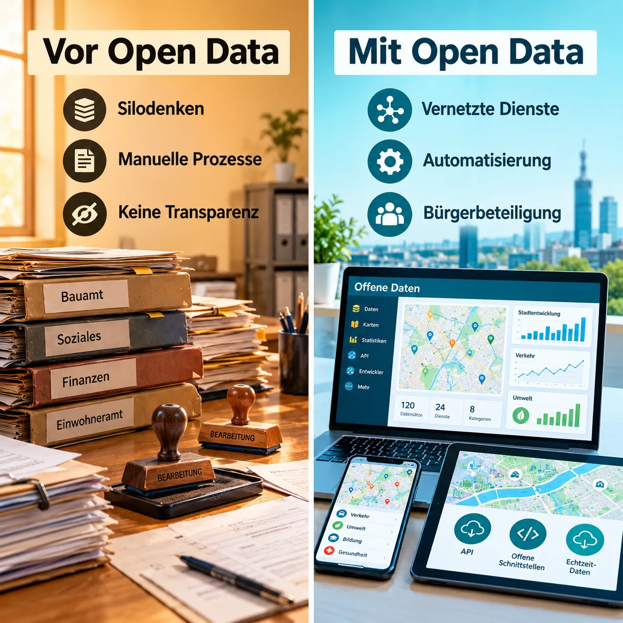 Wie Open Data im öffentlichen Dienst Innovationen fördert