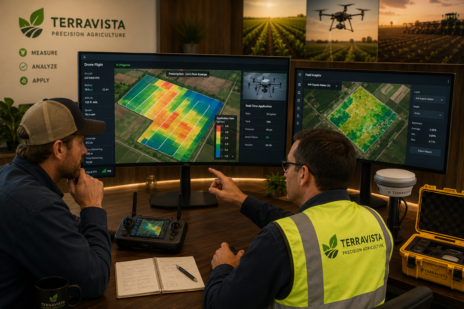 Practical Setup, Farmer Success, and the Surveying Connection