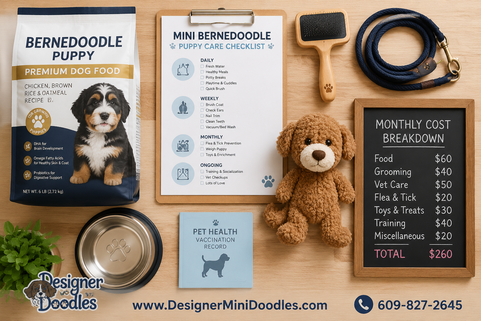 Average Wait Time for a Mini Bernedoodle Puppy in Orlando