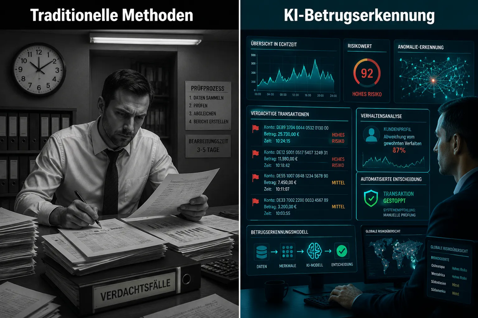 KI zur Betrugserkennung in deutschen Finanzinstituten