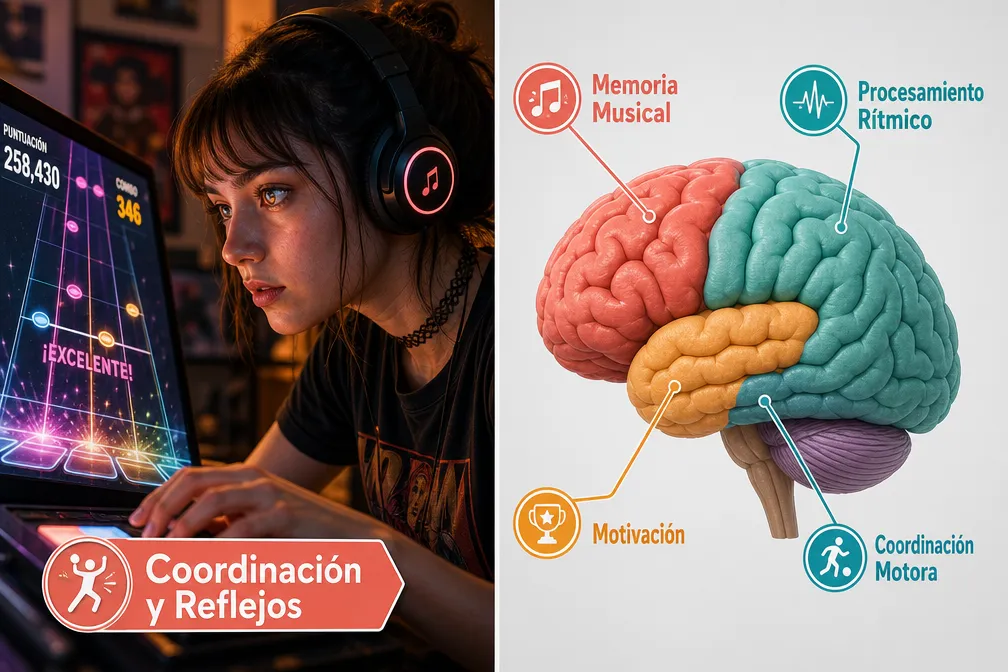 Beneficios Cognitivos y Emocionales de los Juegos de Música