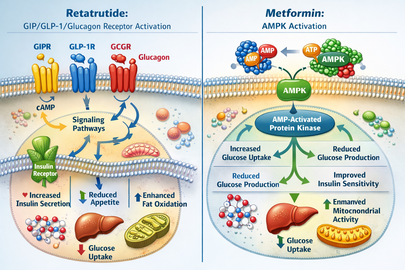 Retatrutide Metformin Interaction