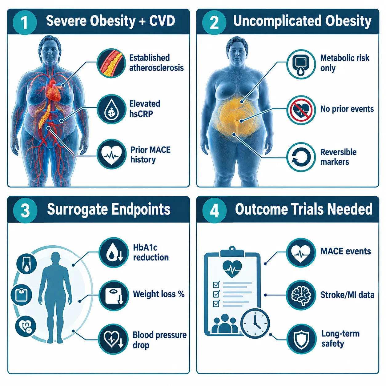 Why the Severe-Obesity CVD Population Demands a Different Analytical Frame