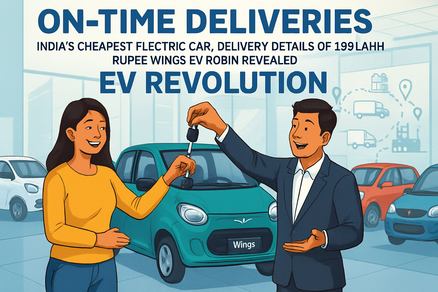 India's Cheapest Electric Car: Delivery Details Of 1.99 Lakh Rupee Wings EV Robin Revealed