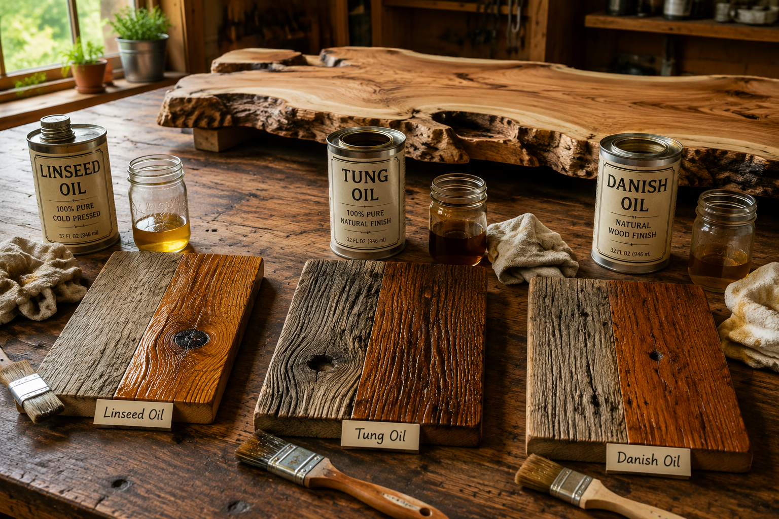 Embracing Natural Penetrating Finishes: Oils for Authentic Character