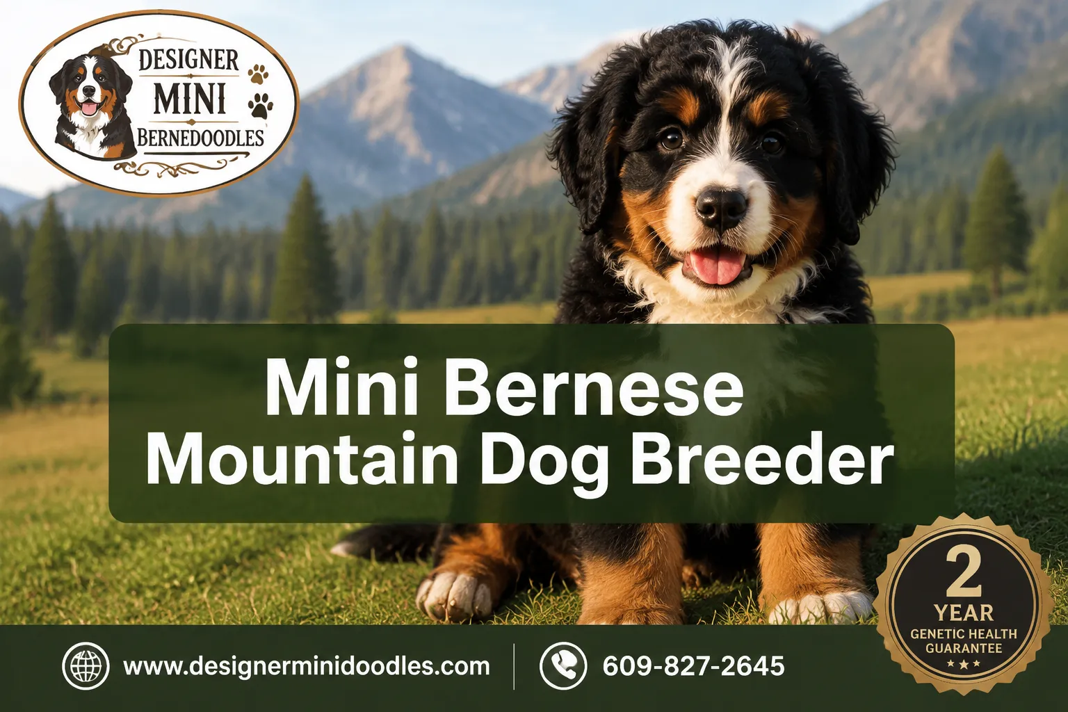 Mini Bernese Mountain Dog Breeder