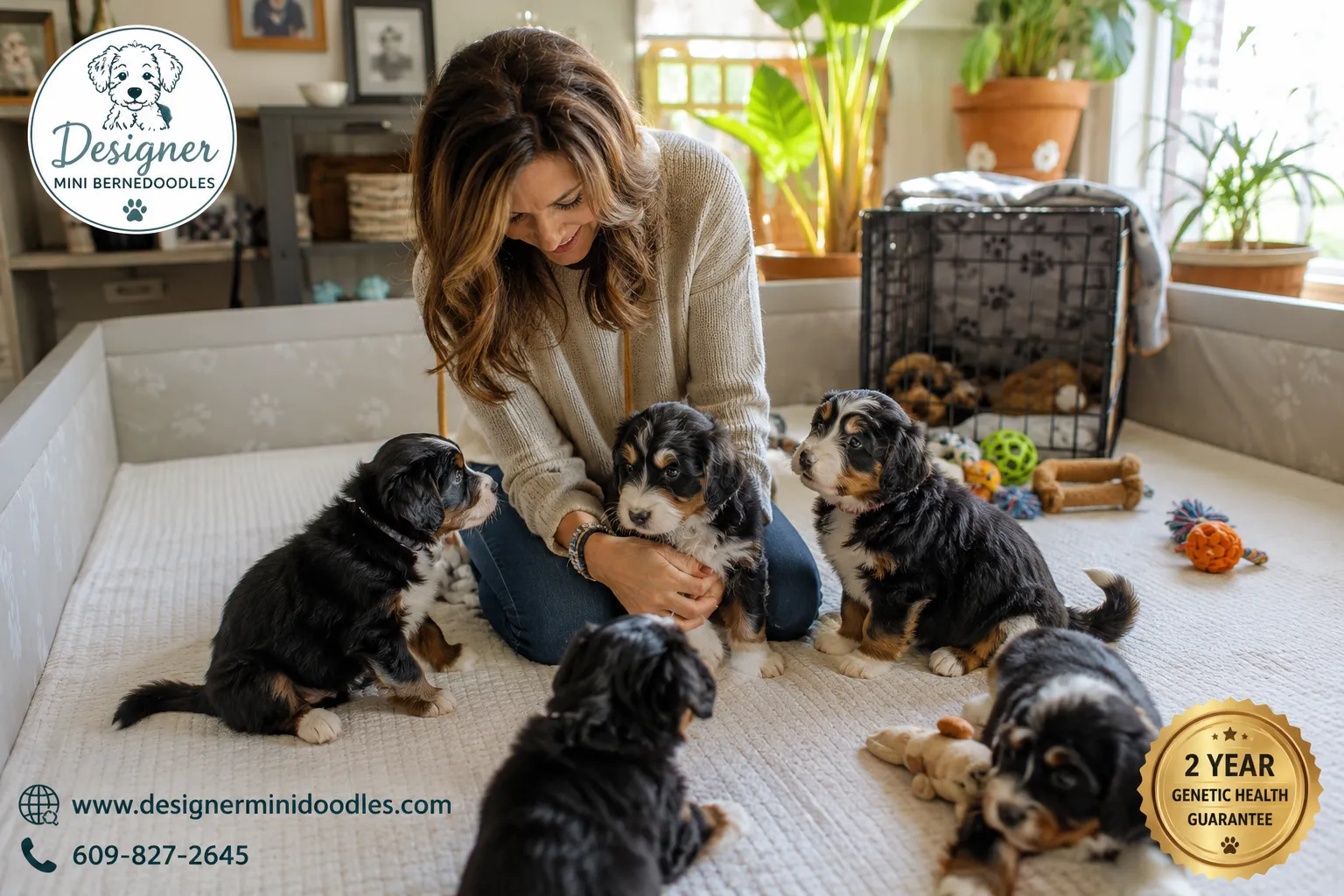 Mini Bernese Mountain Dog Breeder