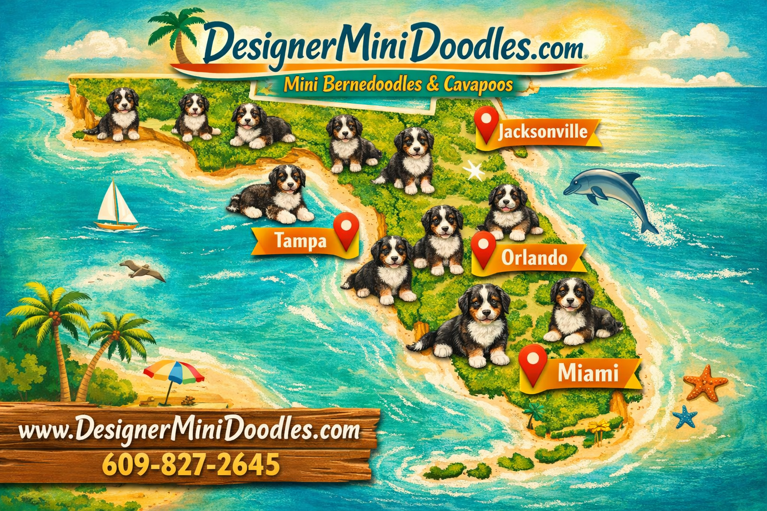 mini bernedoodle breeders in Florida