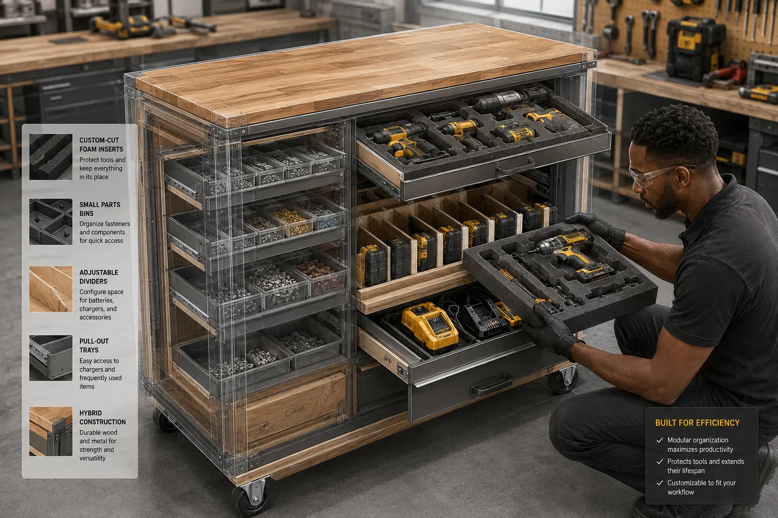 Designing Your Smart Shop Organization: Maximizing Modularity and Efficiency