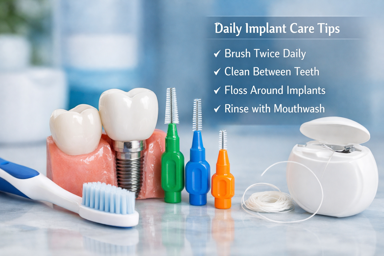 Can you whiten dental implant crowns or do they stain
