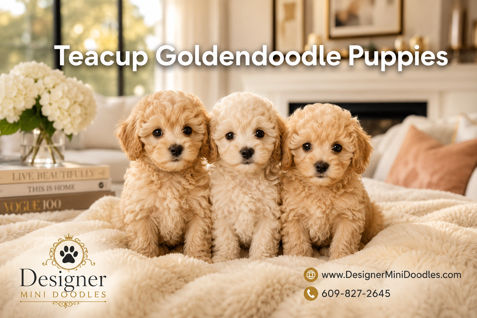 Teacup Goldendoodle puppies