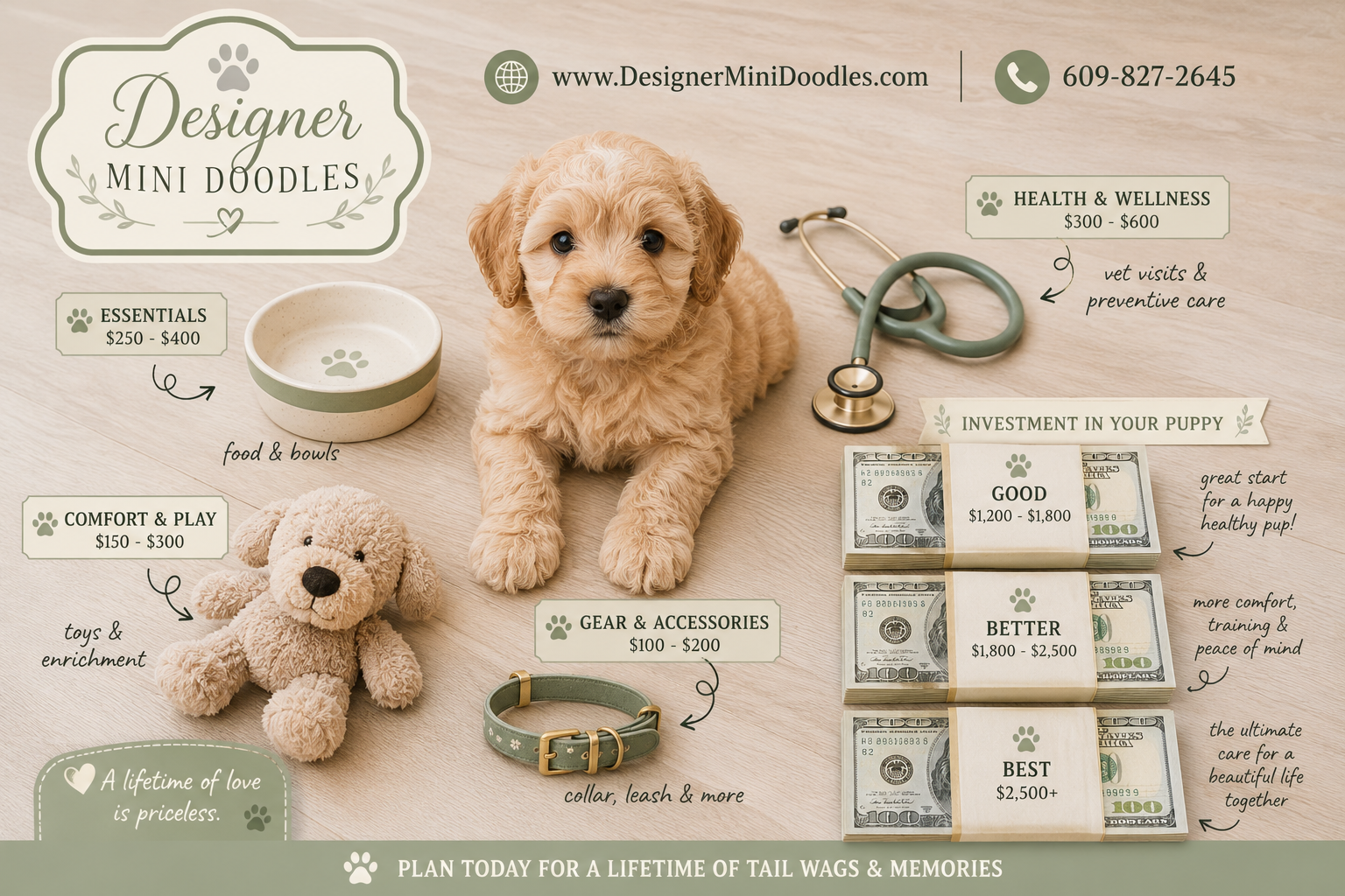 How much do teacup goldendoodles cost?