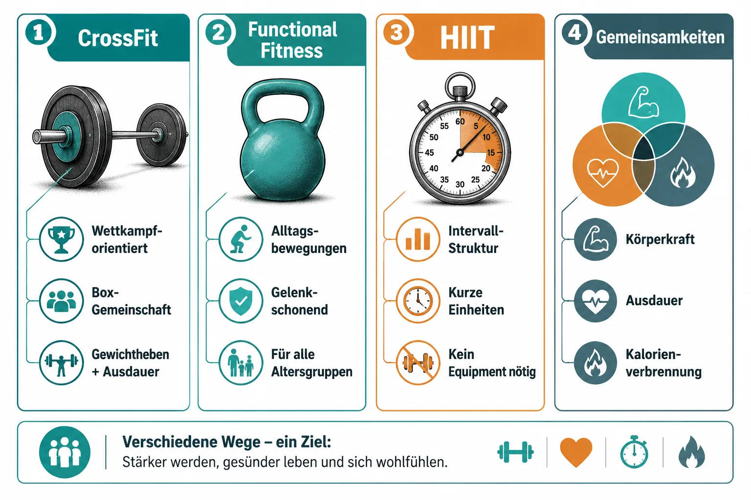 Was ist der echte Unterschied zwischen CrossFit und Functional Fitness?