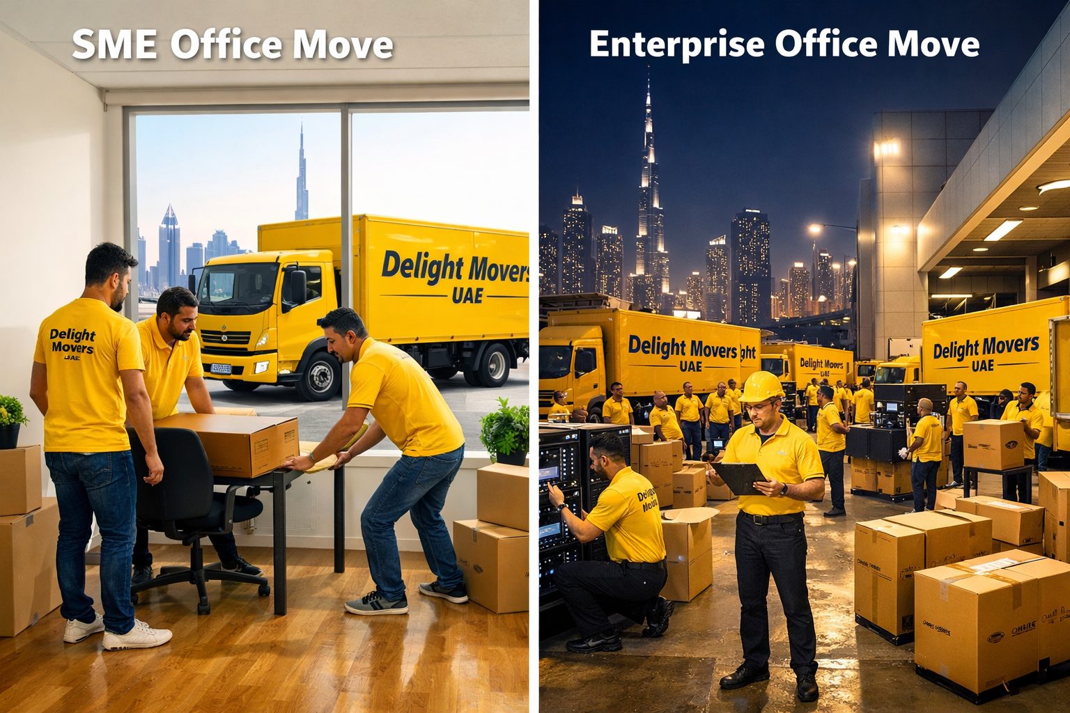 user this color for image #fbd01c. put this color on worker's Tshirt and on truck. and if you put the truck image, write my brand image on i