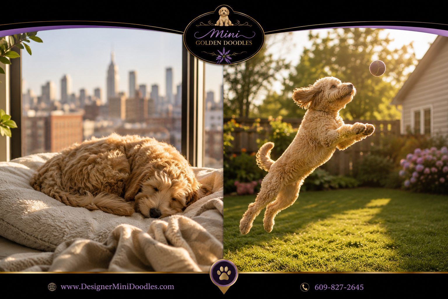 mini golden doodles