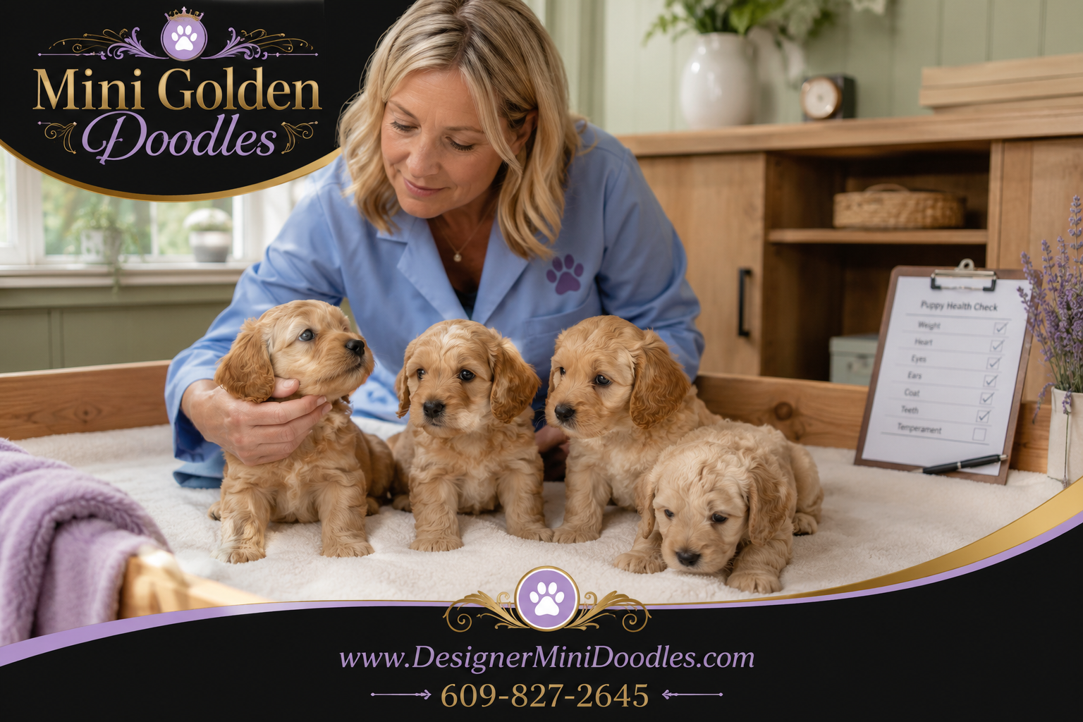 mini golden doodle puppies