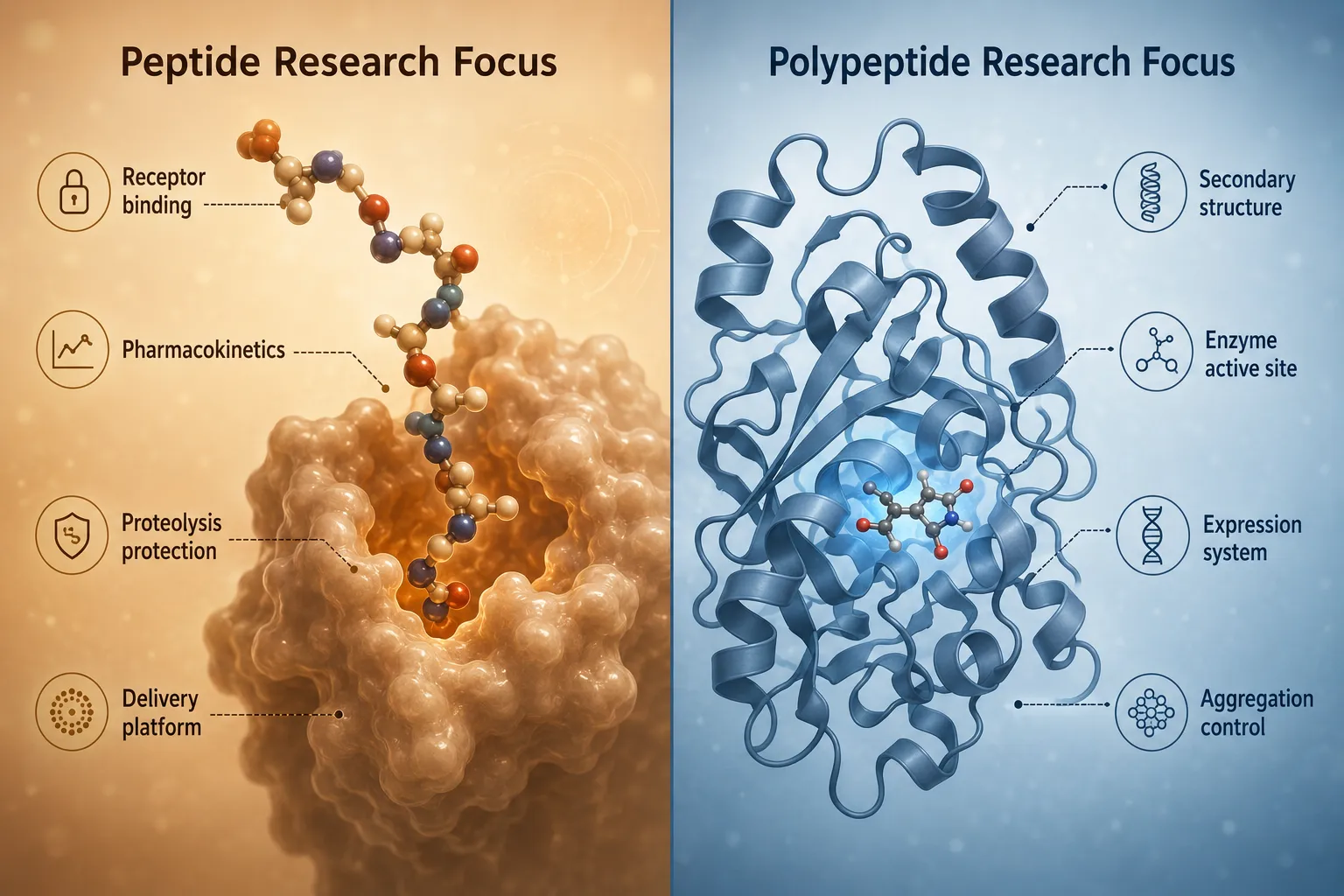 How Molecular Size and Structure Change Research Questions in Practice