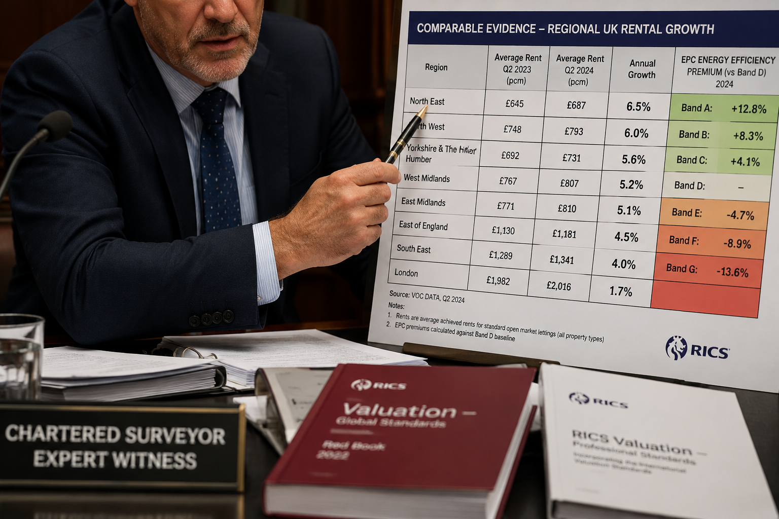 Expert Witness Roles in 2026 UK Rental Valuation Disputes: Core Duties and Legal Framework