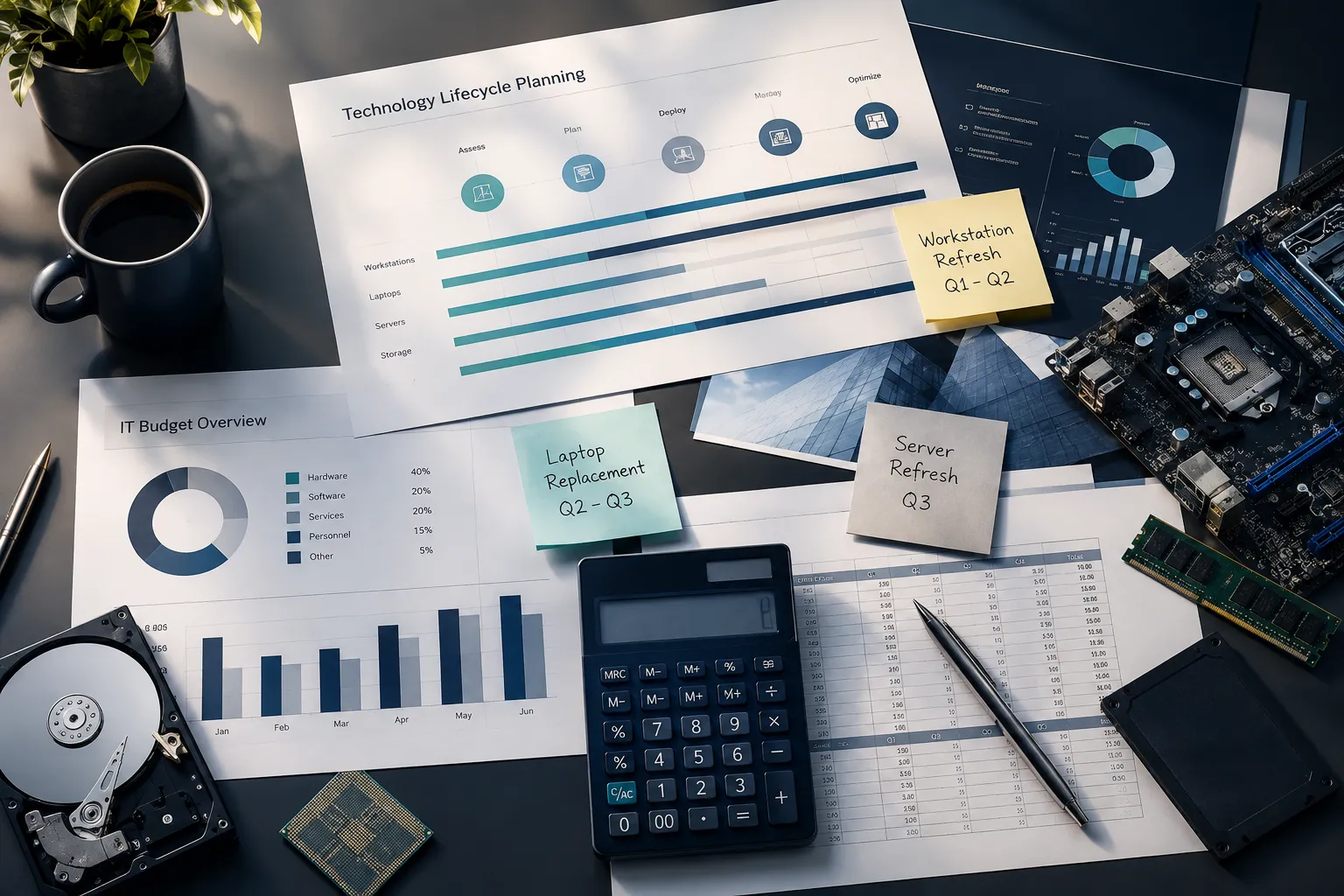 How to Plan a Company-Wide Computer Refresh Budget