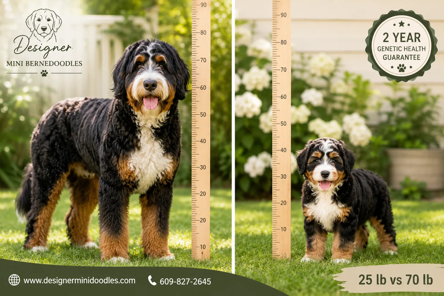 Bernedoodle Puppies Mini