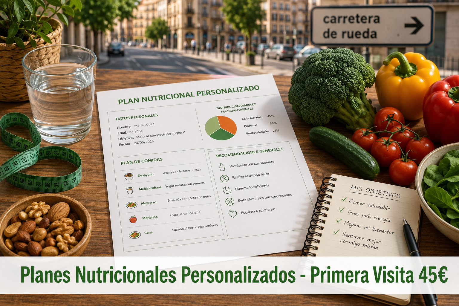 Cómo pedir cita con la nutricionista en Valladolid zona Universidad