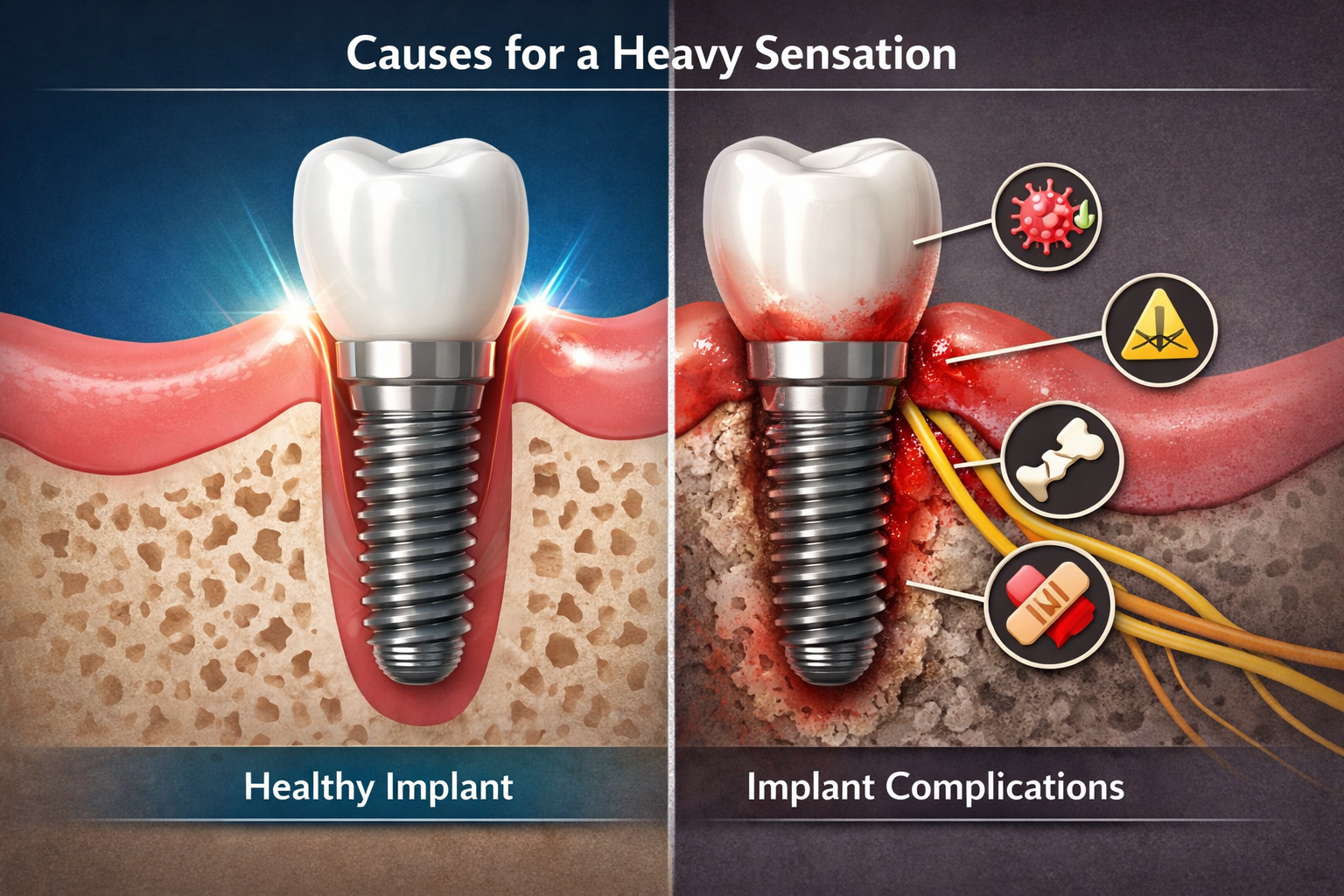 Implant Feels Heavy? Dallas Guide to Dental Implant Sensati
